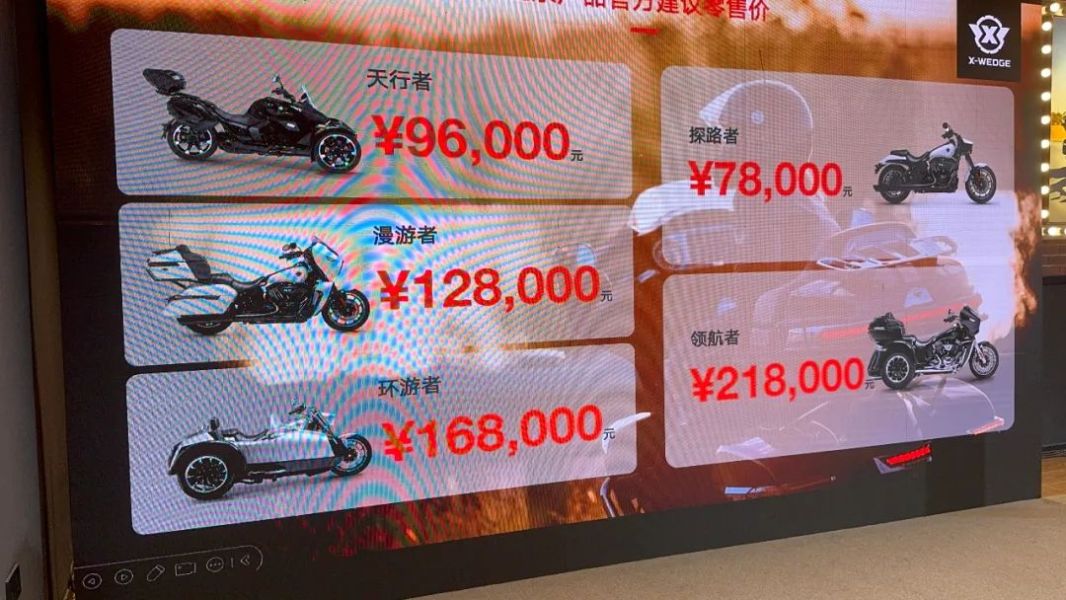 正式开售！7.8万元起，X-WEDGE新威骑5款重机价格发布